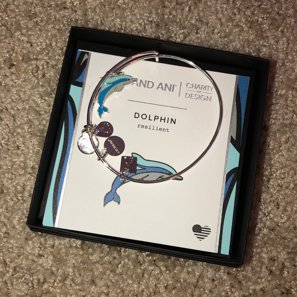 BRAND NEW ALEX AND ANI DOLPHIN BRACELET